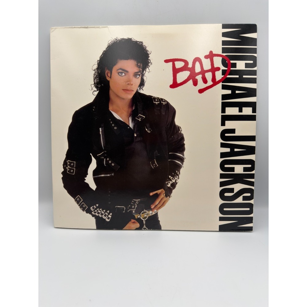 Michael Jackson Bad Vinyl LP 1987 Epic Records E 40600 Original Pressing 12" OG